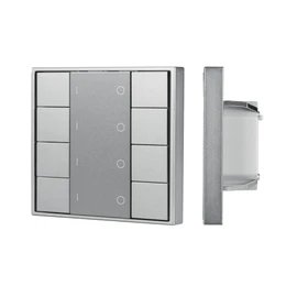 Фото #1 товара INTELLIGENT ARLIGHT Кнопочная панель DALI-201-23-4G-DIM-DT6-IN Silver (BUS, Frame) (IARL, IP20 Металл, 3 года)