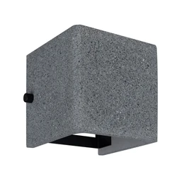 Фото #1 товара Светильник LGD-PERAN-WALL-S120x120-6W Warm3000 (BK, 0-80 deg, 230V) (Arlight, IP65 Бетон, 3 года)