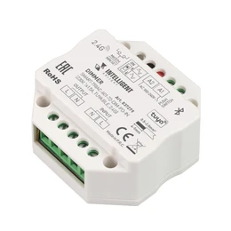 Фото #1 товара INTELLIGENT ARLIGHT Диммер SMART-TRIAC-601-72-DIM-PD-IN (230V, 1x1.5A, TUYA BLE, 2.4G) (IARL, IP20 Пластик, 5 лет)