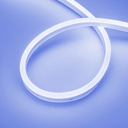 Фото #1 товара Светодиодная лента герметичная AURORA-PS-A120-16x8mm 24V Blue (10 W/m, IP65, 2835, 5m) (Arlight, Силикон, 2 года)