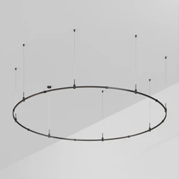 Фото #1 товара Основание ART-APRIORI-ROUND-HANG-R3000 (BK) (Arlight, IP20 Металл, 3 года)