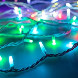 Фото #1 товара Светодиодная гирлянда ARD-STRING-PRO-10000-WHITE-95LED-MILK-LIVE RGBW-DMX (24V, 10W) (Ardecoled, IP65, 2 года)