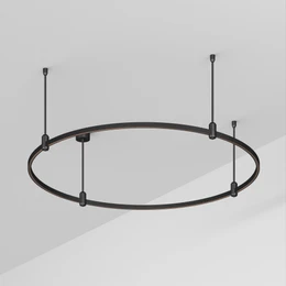 Фото #1 товара Основание ART-APRIORI-ROUND-ROD-400-R1200 (BK) (Arlight, IP20 Металл, 3 года)