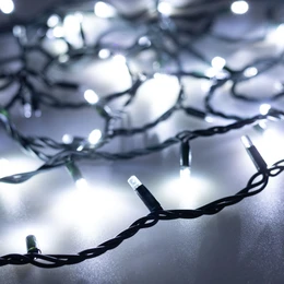 Фото #1 товара Светодиодная гирлянда ARD-STRING-PRO-1000-GREEN-100LED-PULSE White (230V, 7W) (Ardecoled, IP65, 2 года)