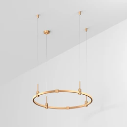 Фото #1 товара Основание ART-APRIORI-ROUND-HANG-R800 (GD) (Arlight, IP20 Металл, 3 года)