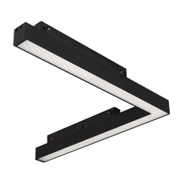 Фото #1 товара Светильник MAG-ORIENT-FLAT-ANGLE-L295-18W Warm2700 (BK, 100 deg, 48V) (Arlight, IP20 Металл, 5 лет)