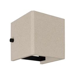 Фото #1 товара Светильник LGD-PERAN-WALL-S120x120-6W Warm3000 (WH, 0-80 deg, 230V) (Arlight, IP65 Бетон, 3 года)