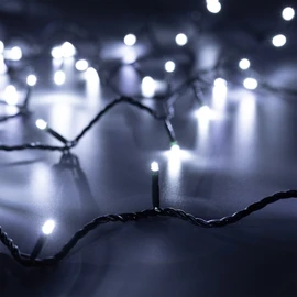 Фото #1 товара Светодиодная гирлянда ARD-STRING-HOME-5000-GREEN-50LED-FLASH WHITE (230V, 3.5W) (Ardecoled, IP65, 1 год)