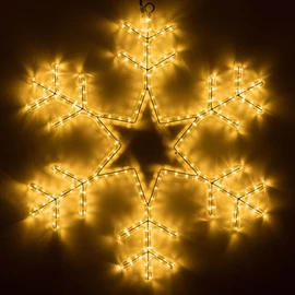 Фото #1 товара Фигура светодиодная ARD-SNOWFLAKE-M4-750x750-324LED Warm (230V, 18W) (Ardecoled, IP65, 1 год)