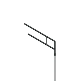 Фото #1 товара Кронштейн OXOR-SG2-1300x76-L1500 BLACK (Arlight, Сталь)