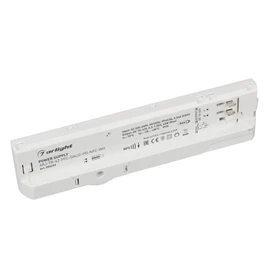 Фото #1 товара Блок питания для трековых систем ARJ-TR-42-PFC-DALI2-PD-NFC-WH (42W, 10-42V, 0.3-1.05 A, 4TR) (Arlight, IP20 Пластик, 5 лет)
