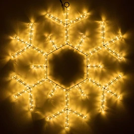 Фото #1 товара Фигура светодиодная ARD-SNOWFLAKE-M5-600x600-360LED Warm (230V, 20W) (Ardecoled, IP65, 1 год)