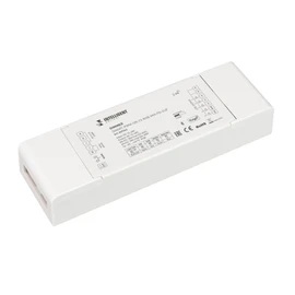 Фото #1 товара INTELLIGENT ARLIGHT Диммер SMART-PWM-105-72-RGB-MIX-PD-SUF (12-48V, 5x6A, TUYA BLE, 2.4G) (IARL, Контроллер)