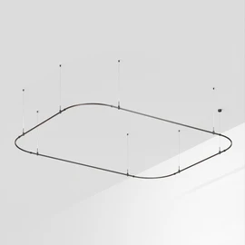 Фото #1 товара Основание ART-APRIORI-RECTANGLE-SOFT-HANG-4500x3500 (BK) (Arlight, IP20 Металл, 3 года)