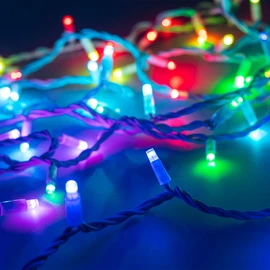Фото #1 товара Светодиодная гирлянда ARD-STRING-PRO-10000-WHITE-95LED-LIVE RGBW-DMX (24V, 10W) (Ardecoled, IP65, 2 года)