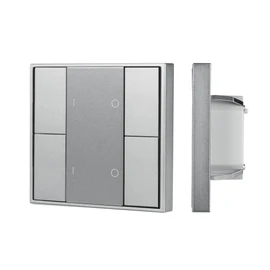 Фото #1 товара INTELLIGENT ARLIGHT Кнопочная панель DALI-201-23-2G-DIM-DT6-IN Silver (BUS, Frame) (IARL, IP20 Металл, 3 года)