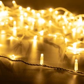 Фото #1 товара Светодиодная гирлянда ARD-STRING-PRO-10000-WHITE-100LED-FLASH WARM (230V, 7W) (Ardecoled, IP65, 2 года)