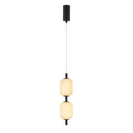 Фото #1 товара Светильник SP-CARAMELA-HANG-R120-7W Warm2700 (BK, 300 deg, 230V) (Arlight, IP20 Натуральный шелк, 3 года)