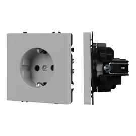 Фото #1 товара Механизм электрической розетки SCT-NOBE-MEU1-SFPL-IS (230V, 16A) (Arlight, Никель)