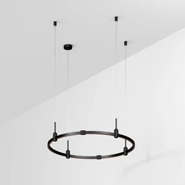 Фото #1 товара Основание ART-APRIORI-ROUND-HANG-R800 (BK) (Arlight, IP20 Металл, 3 года)