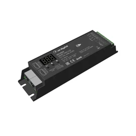 Фото #1 товара Декодер SMART-DMX-SUF (12-36V, 4x8A, RJ45) (Arlight, IP20 Металл, 5 лет)