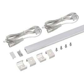Фото #1 товара Набор для светодиодной подсветки ARL-KIT-SLIM-FC 24V Day4000 (14 W/m, IP20, 2m) (Arlight, Алюминий+пластик)