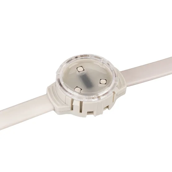 Фото #3 товара Модуль управляемый SOLEX-DMX-3535-3-12V RGB 120deg (D30x16mm, 0.75W, IP67) (Arlight, Пластик, 3 года)
