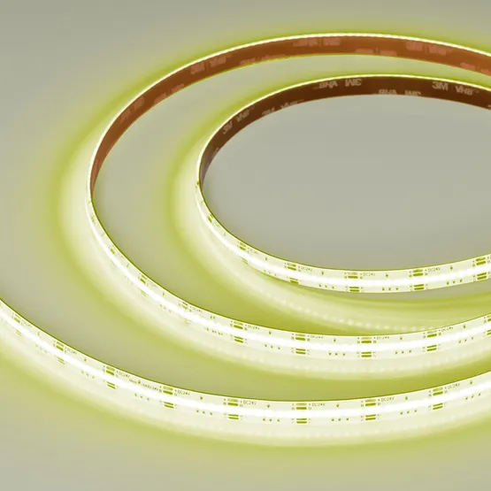 Фото #5 товара Светодиодная лента герметичная COB-SE-X840-10mm 24V RGB (16 W/m, IP65, CSP, 5m) (Arlight, -)