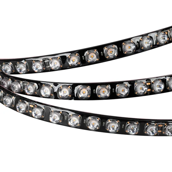 Фото #3 товара Светодиодная лента герметичная FLT-PS-A42-BLACK-23mm 24V Warm3000 (21 W/m, IP67, 15deg, 5m) (Arlight, -)