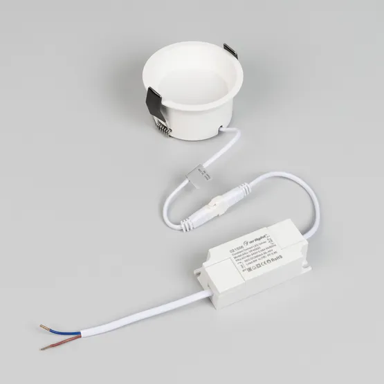 Фото #3 товара Светильник MS-BREEZE-BUILT-R82-9W Warm2700 (WH, 85 deg, 230V) (Arlight, IP20 Металл, 5 лет)