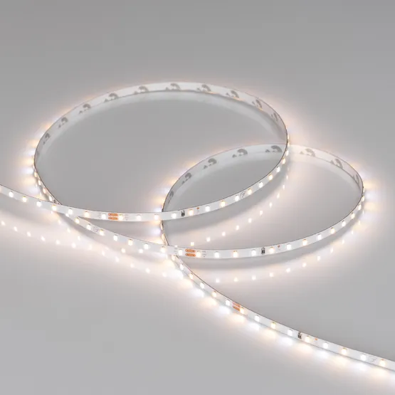 Фото #2 товара Светодиодная лента MICROLED-M140-4mm 24V White-CDW (4.8 W/m, IP20, 2216, 5m) (Arlight, узкая)