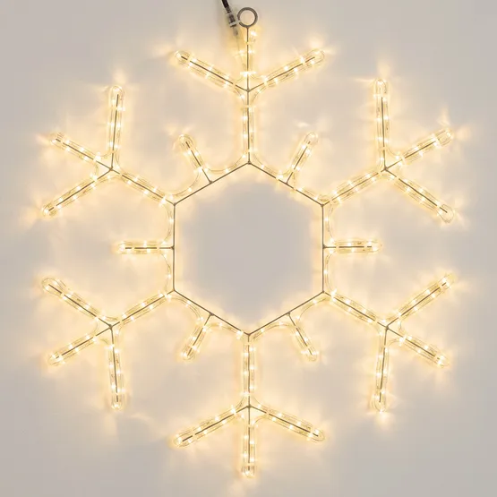 Фото #2 товара Фигура светодиодная ARD-SNOWFLAKE-M5-600x600-360LED Warm (230V, 20W) (Ardecoled, IP65, 1 год)