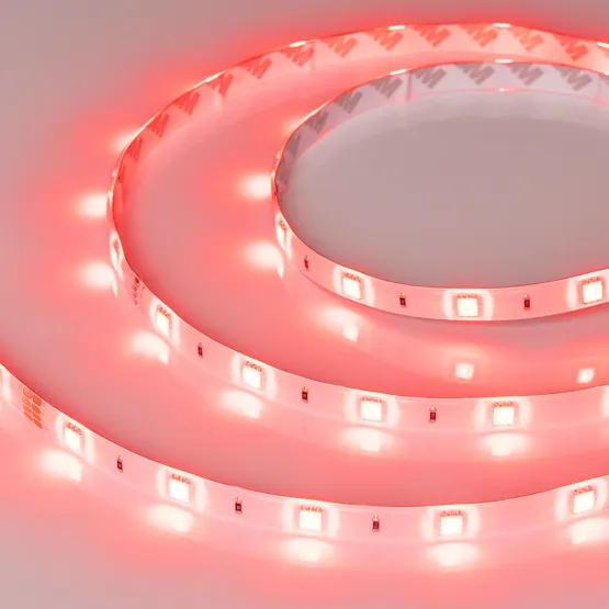 Фото #3 товара Светодиодная лента герметичная RTW-SE-B30-10mm 24V RGB (7.2 W/m, IP65, 5060, 5m) (Arlight, 7.2 Вт/м, IP65)