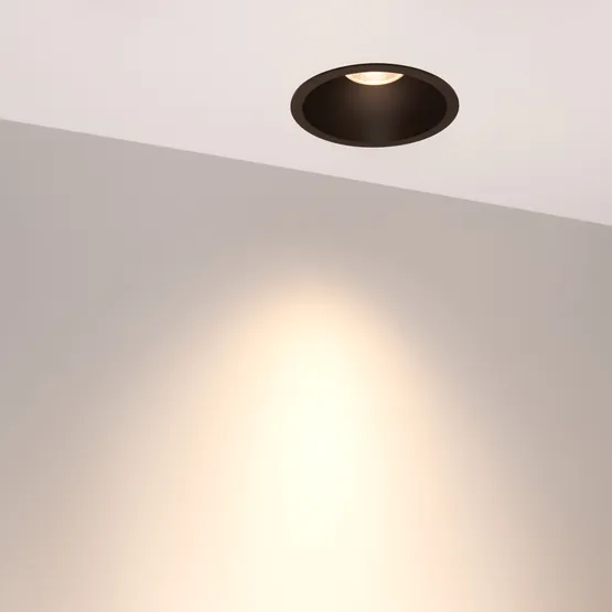 Фото #3 товара Светильник MS-HARBOR-R123-20W Warm3000 (BK, 24 deg, 230V) (Arlight, IP20 Металл, 5 лет)