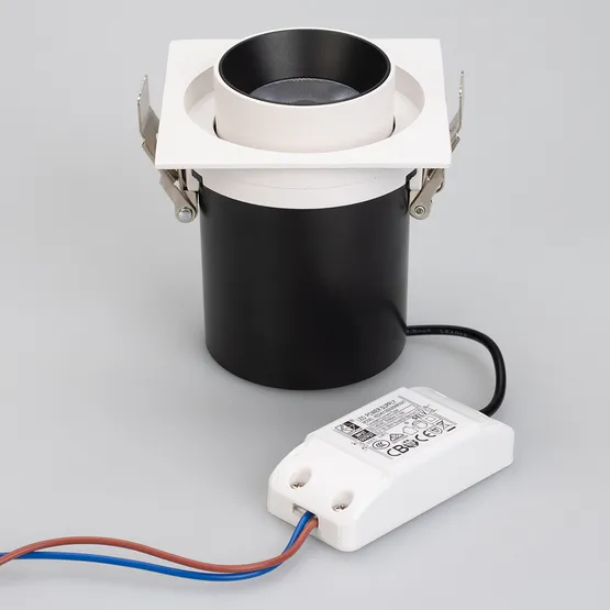 Фото #5 товара Светильник LGD-PULL-S100x100-10W White6000 (WH, 20 deg) (Arlight, IP20 Металл, 3 года)
