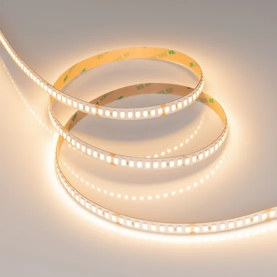 Фото #5 товара Светодиодная лента ULTRA-C180-10mm 24V Warm3000 (19.2 W/m, IP20, 5630, 5m) (Arlight, высок.эфф.200 лм/Вт)