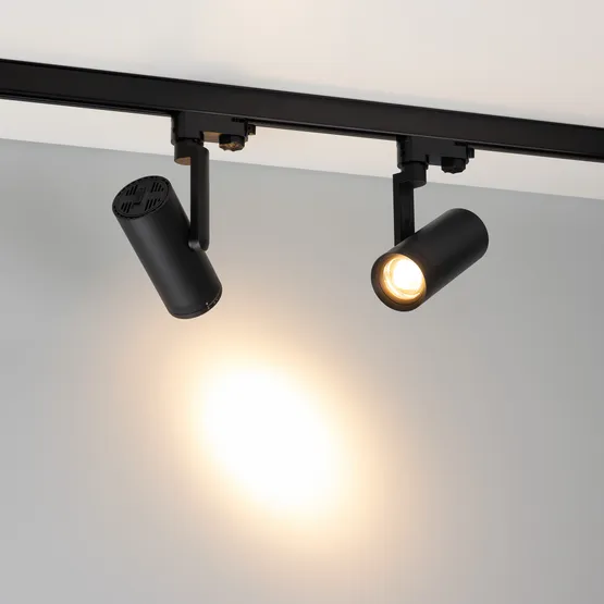 Фото #4 товара Светильник LGD-URANUS-4TR-R65-10W Warm3500-MIX (BK, 20-50 deg, side holder, 230V) (Arlight, IP20 Металл, 5 лет)