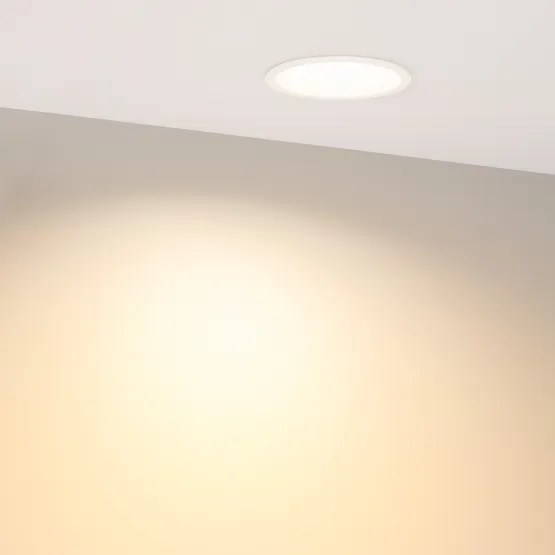 Фото #5 товара Светильник MS-BREEZE-BUILT-R82-9W Warm2700 (WH, 85 deg, 230V) (Arlight, IP20 Металл, 5 лет)