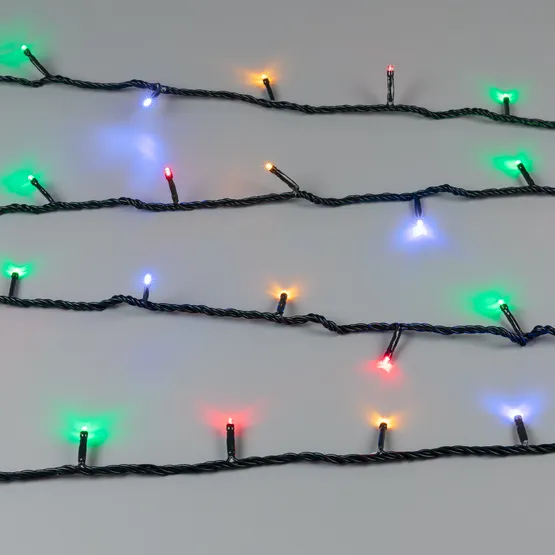 Фото #4 товара Светодиодная гирлянда ARD-STRING-HOME-5000-GREEN-50LED-LIVE RGB (230V, 3.5W) (Ardecoled, IP20, 1 год)