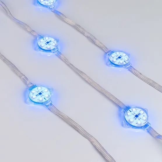 Фото #5 товара Флэш-модуль VISOR-SPI-D40-6LED-24V RGB (Arlight, IP68 Пластик, 3 года)