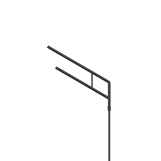 Фото #1 товара Кронштейн OXOR-SG2-1300x108-L1500 BLACK (Arlight, Сталь)