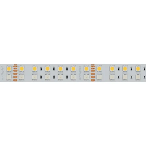 Фото #10 товара Светодиодная лента RT 2-5000 24V RGB-White 2x2 (5060, 720 LED, LUX) (Arlight, 32 Вт/м, IP20)