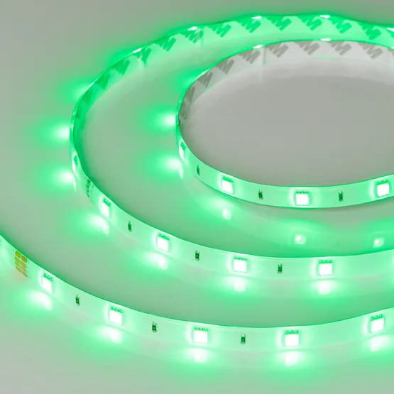 Фото #5 товара Светодиодная лента герметичная RTW-SE-B30-10mm 24V RGB (7.2 W/m, IP65, 5060, 5m) (Arlight, 7.2 Вт/м, IP65)