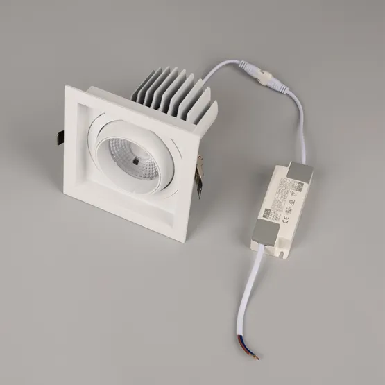 Фото #5 товара Светильник MS-VORTEX-BUILT-S140x140-30W Day4000 (WH-WH, 50 deg, 230V) (Arlight, IP20 Металл, 5 лет)