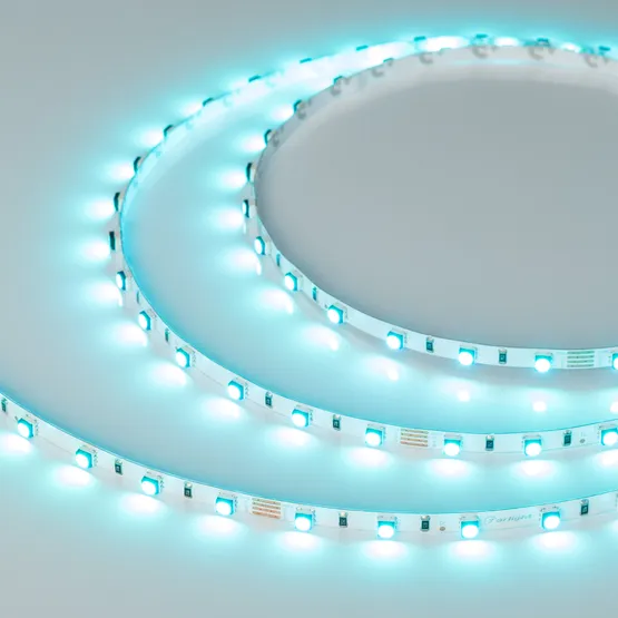 Фото #9 товара Светодиодная лента MINI-60-24V RGB 5mm (3535, 5m, LUX) (Arlight, 6 Вт/м, IP20)