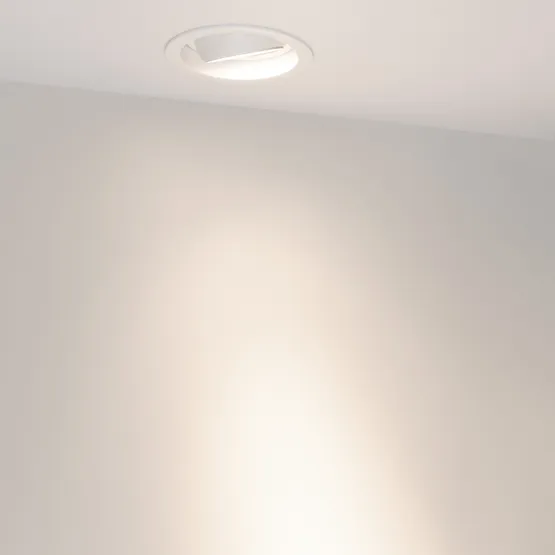 Фото #3 товара Светильник MS-VORTEX-BUILT-R110-20W Day4000 (WH-WH, 20 deg, 230V) (Arlight, IP20 Металл, 5 лет)