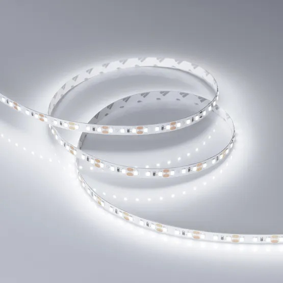 Фото #2 товара Светодиодная лента RT-A120-8mm 12V White6000 (9.6 W/m, IP20, 2835, 5m) (Arlight, Открытый)