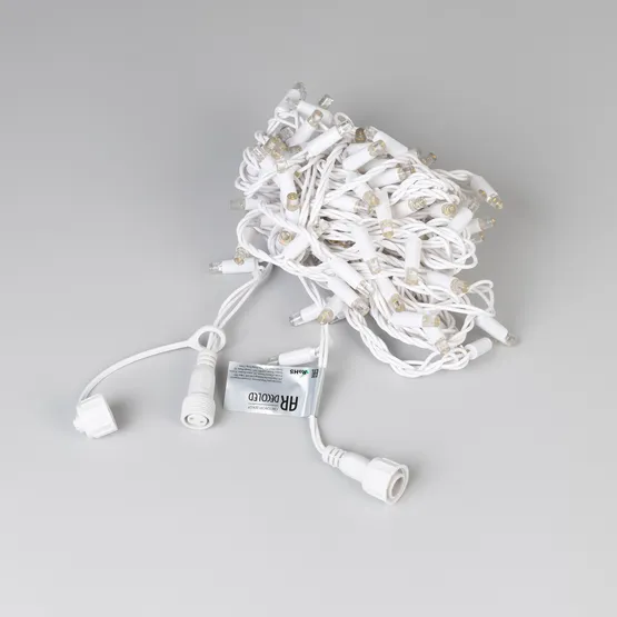 Фото #4 товара Светодиодная гирлянда ARD-STRING-CLASSIC-10000-WHITE-100LED-STD WARM (230V, 7W) (Ardecoled, IP65, 1 год)