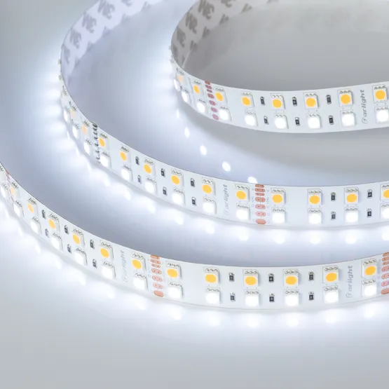 Фото #11 товара Светодиодная лента RT-B144-19mm 24V RGBW-Day (32 W/m, IP20, 5m) (Arlight, -)