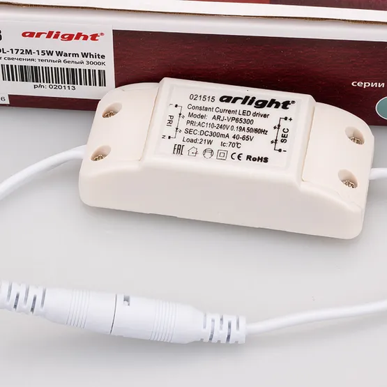 Фото #4 товара Светильник DL-172M-15W Warm White (Arlight, IP40 Металл, 3 года)